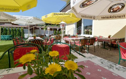 Hotel Alpenhof - Gastgarten